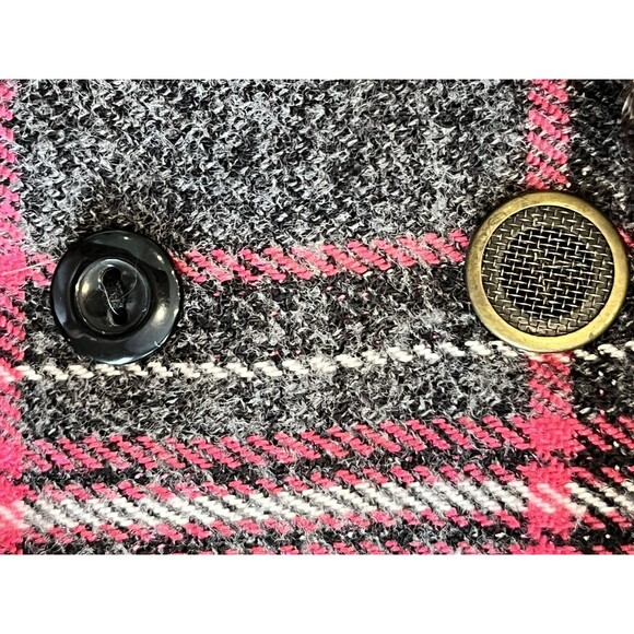 Dakota Dan Tropper Hat Womens Ear Flap Pink Plaid Faux Fur one size fits all - Picture 8 of 11